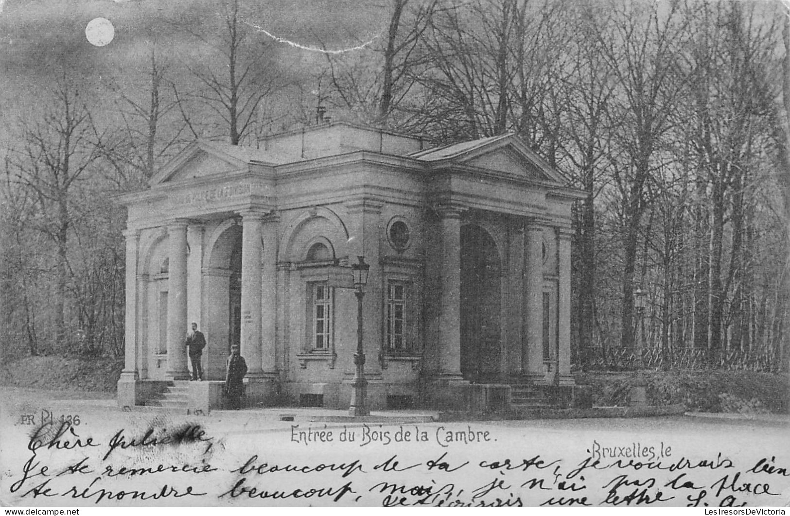 BELGIQUE - Bruxelles - Entrée Du Bois De La Cambre - Carte Postale Ancienne - Forêts, Parcs, Jardins