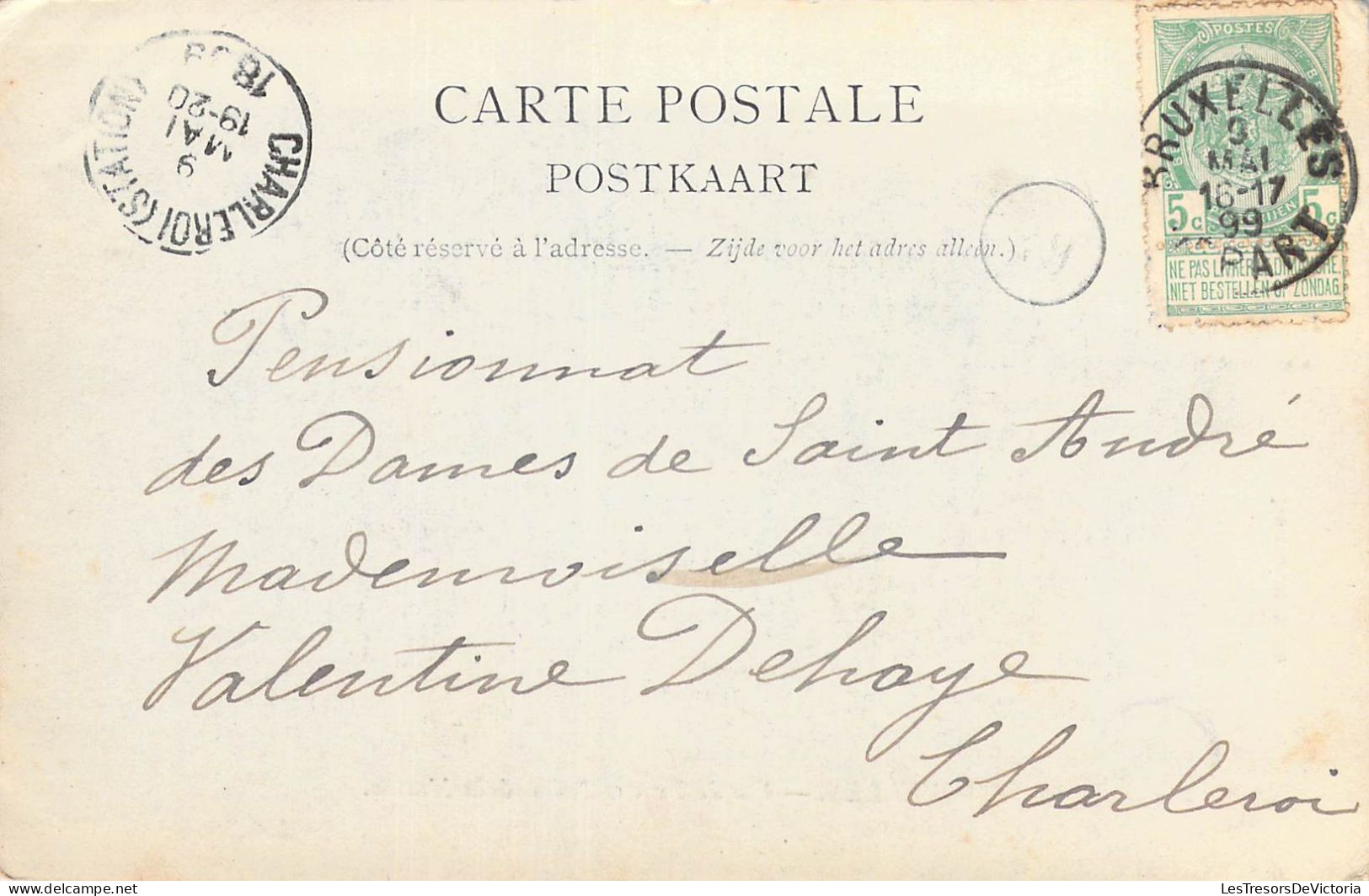 BELGIQUE - Bruxelles - Vue Du Parc Et Palais De La Nation - Carte Postale Ancienne - Bossen, Parken, Tuinen