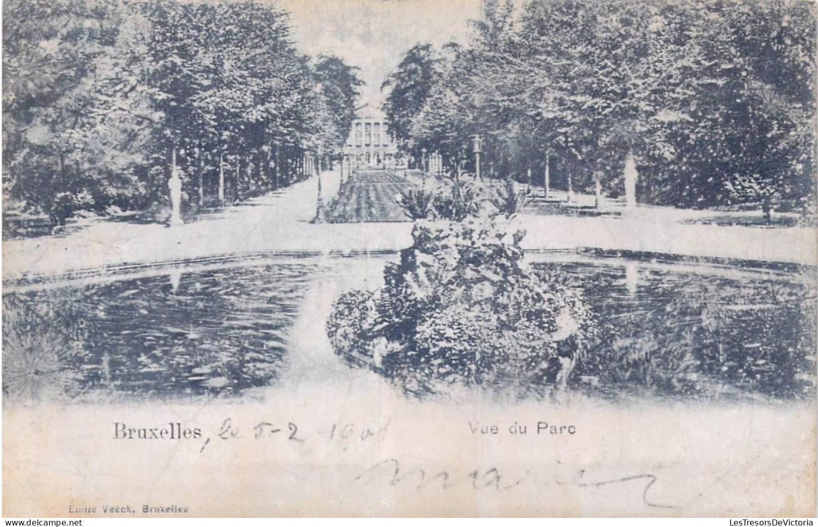 BELGIQUE - Bruxelles - Vue Du Parc - Carte Postale Ancienne - Parks, Gärten