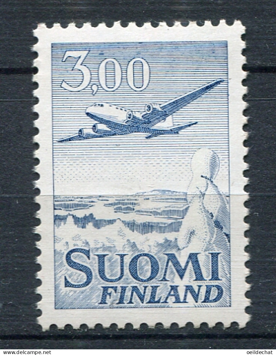 25116 Finlande  PA9** 3m. Bleu Douglas DC6  1963  TB  - Nuevos