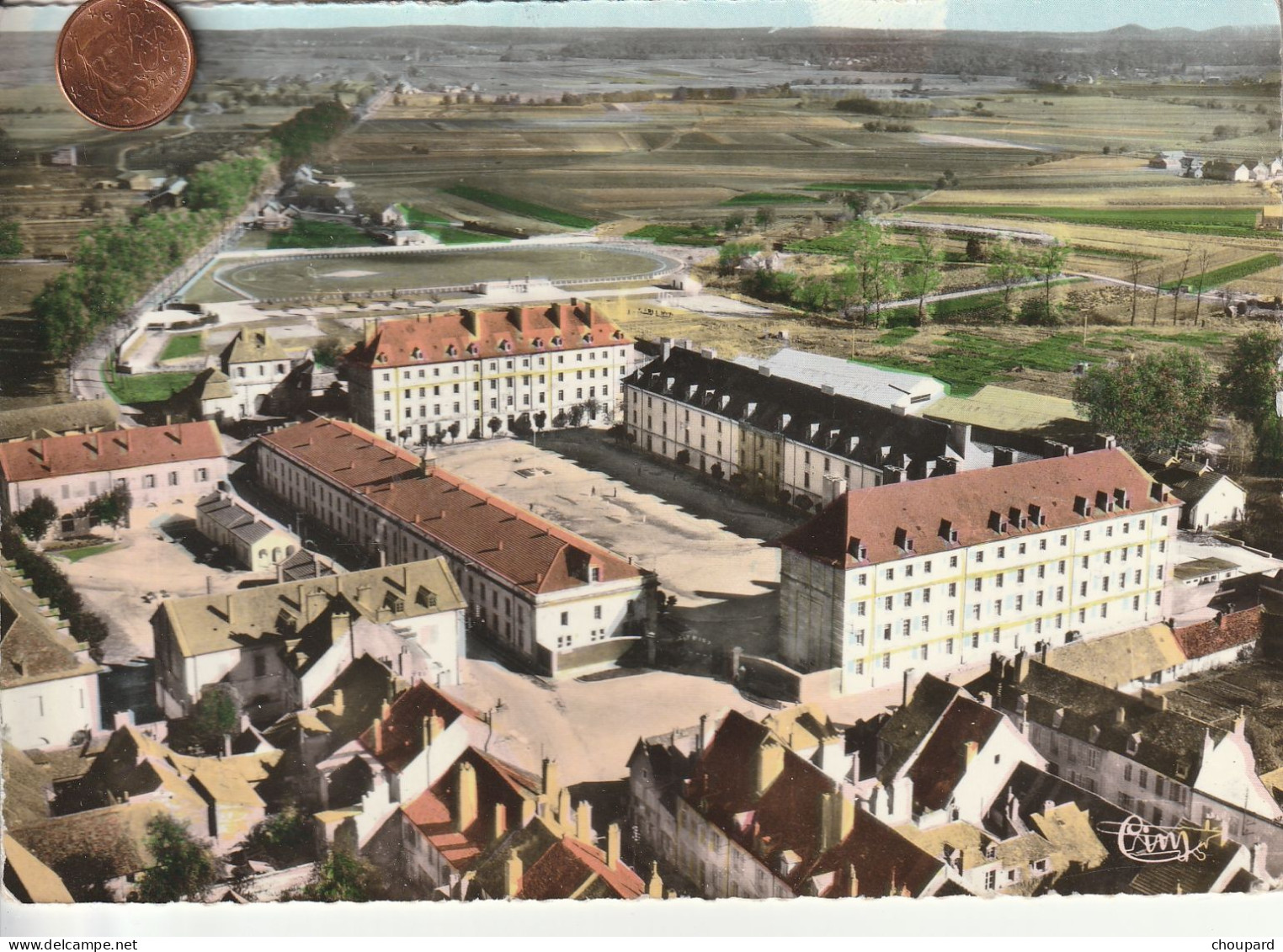 21  - Carte Postale Semi Moderne De  AUXONNE   Vue Aérienne - Auxonne