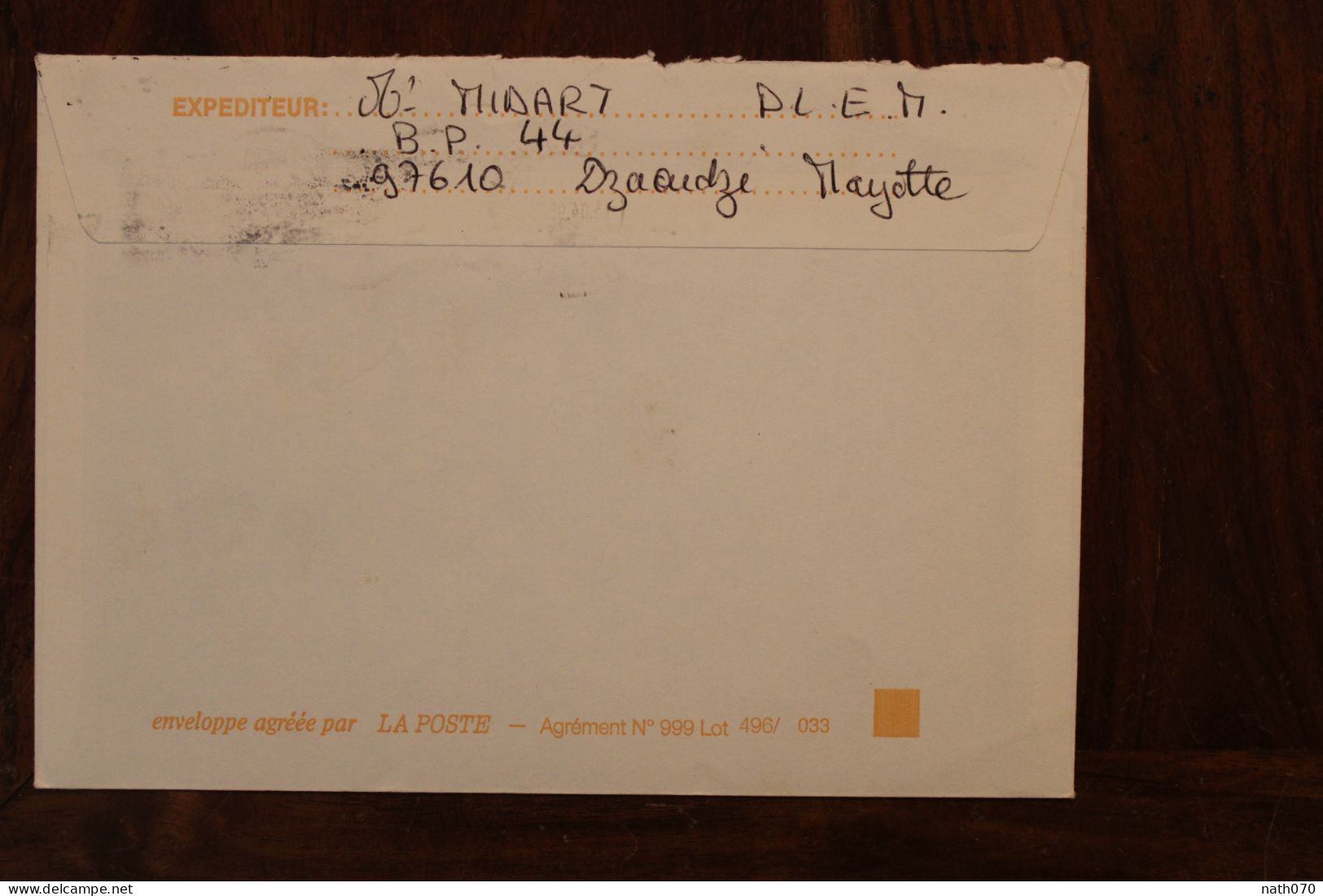 1998 Mayotte Pamandzi France Cover - Lettres & Documents