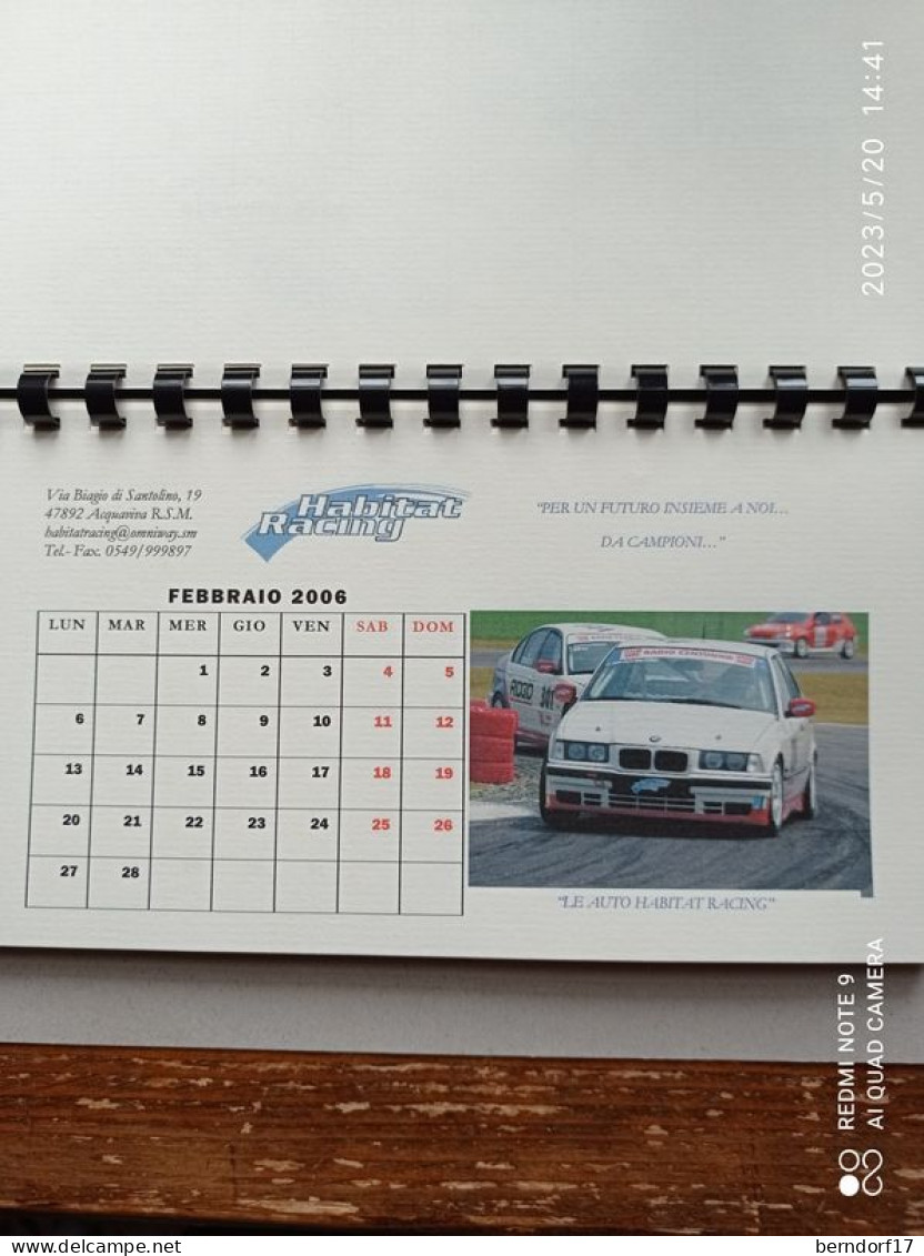 2006 CALENDARIO CAMPIONATO ITALIANO TURISMO - Autosport - F1