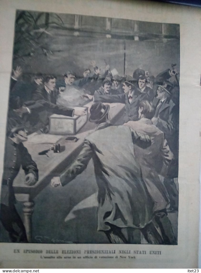 IL MATTINO ILLUSTRATO -ANNO II -N 48 - 27 NOVEMBRE 1904 - Prime Edizioni