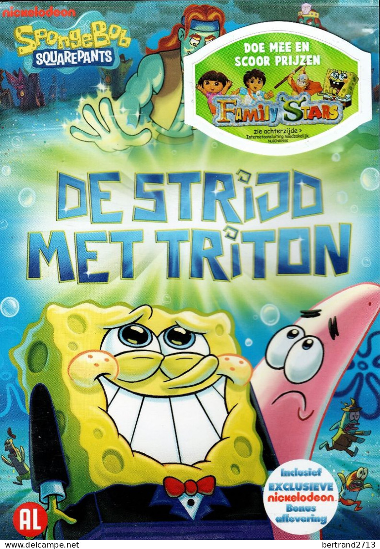 Nickelodeon Spongebob Squarepants "De Strijd Met Triton" - Enfants & Famille