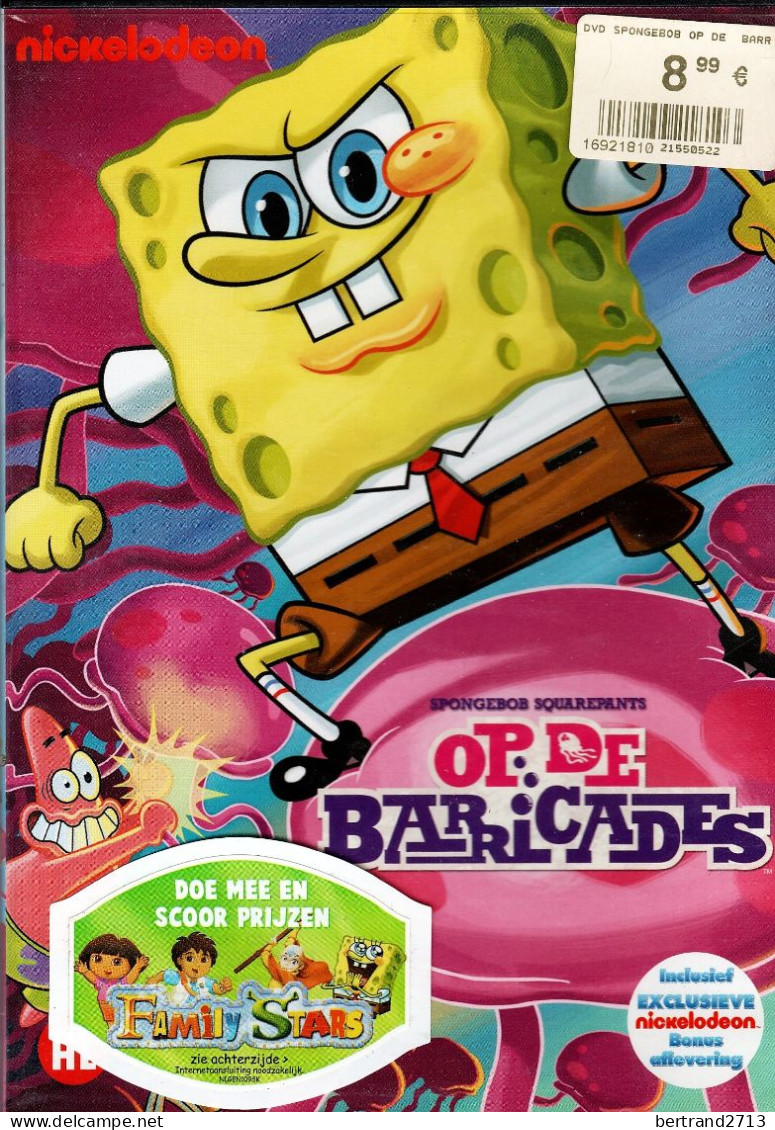 Nickelodeon Spongebob Squarepants "Op De Barricades" - Familiari