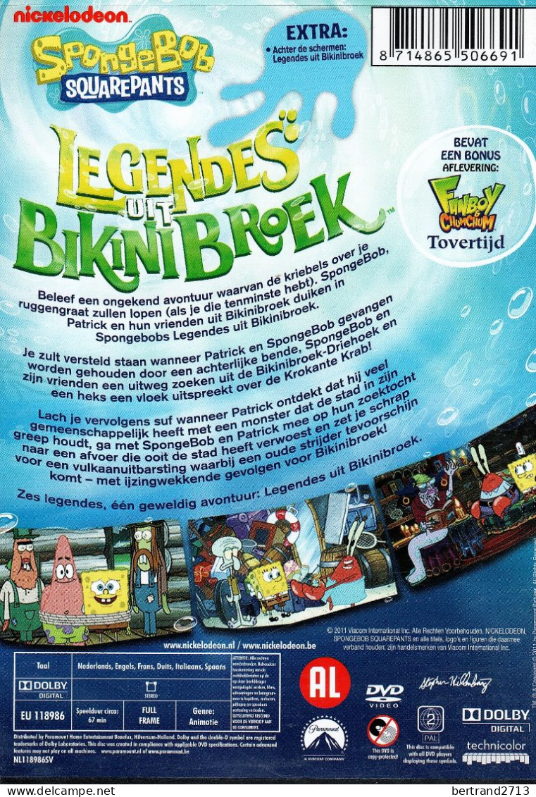 Nickelodeon Spongebob Squarepants "Legendes Uit BikiniBroek" - Infantiles & Familial