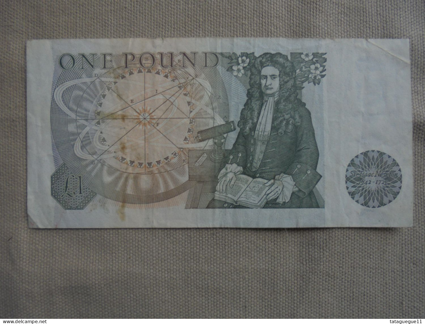 Ancien - Billet De Banque - One Pound Bank Of England - J.B Page - 1 Pound