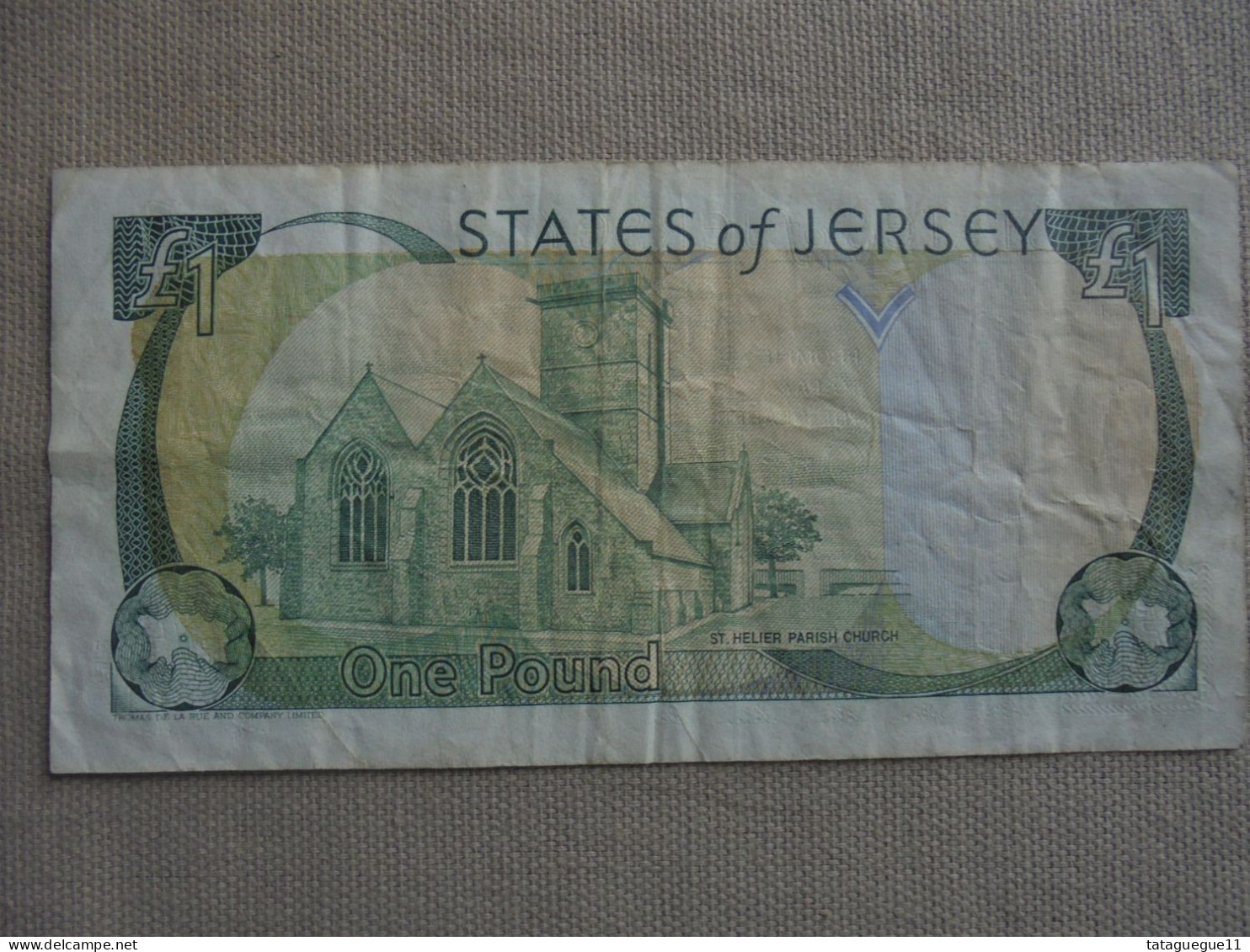 Ancien - Billet De Banque - One Pound The States Of Jersey - George Baird - 1 Pond