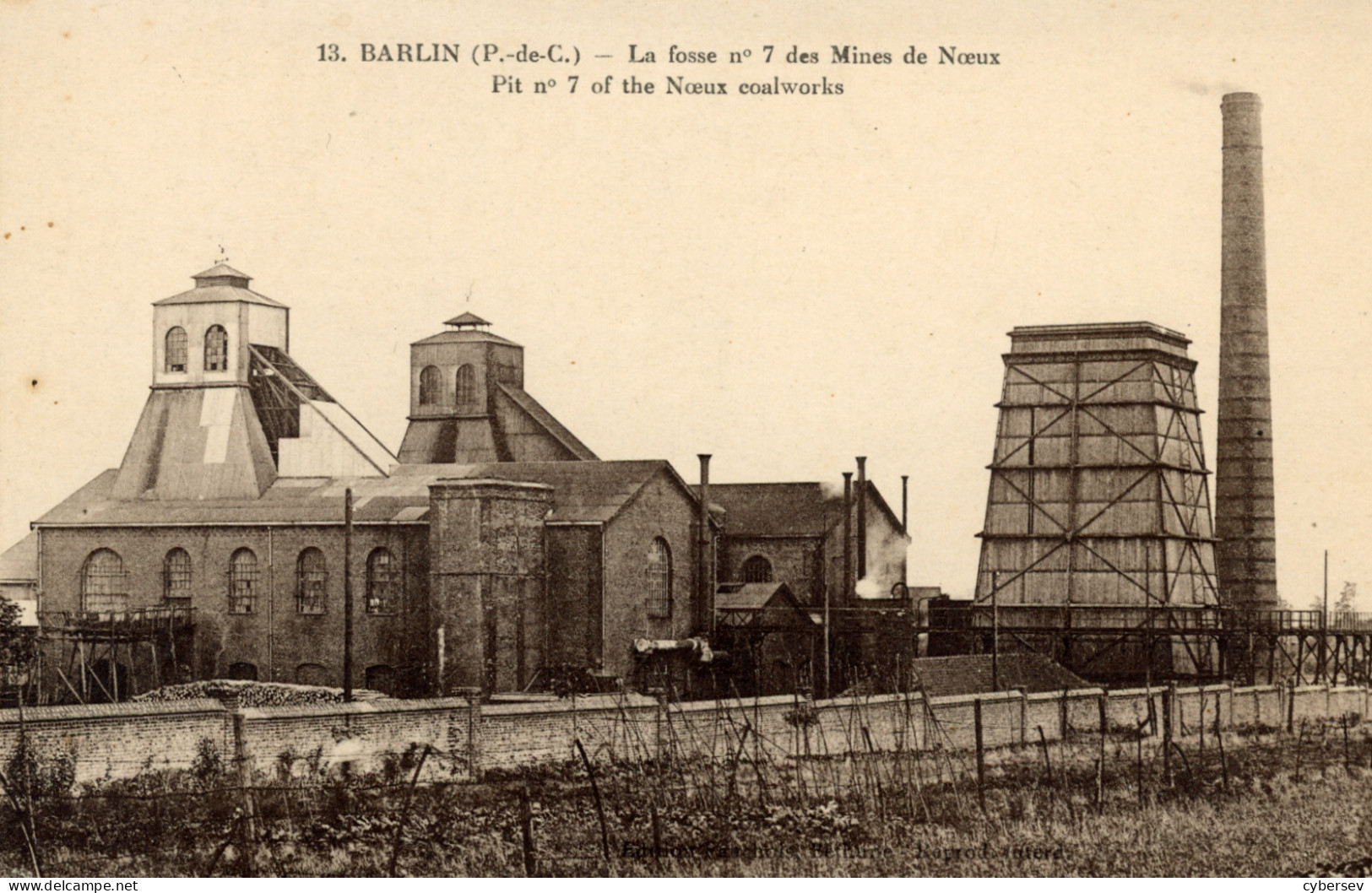 BARLIN - La Fosse N°7 Des Mines De Noeux - Barlin