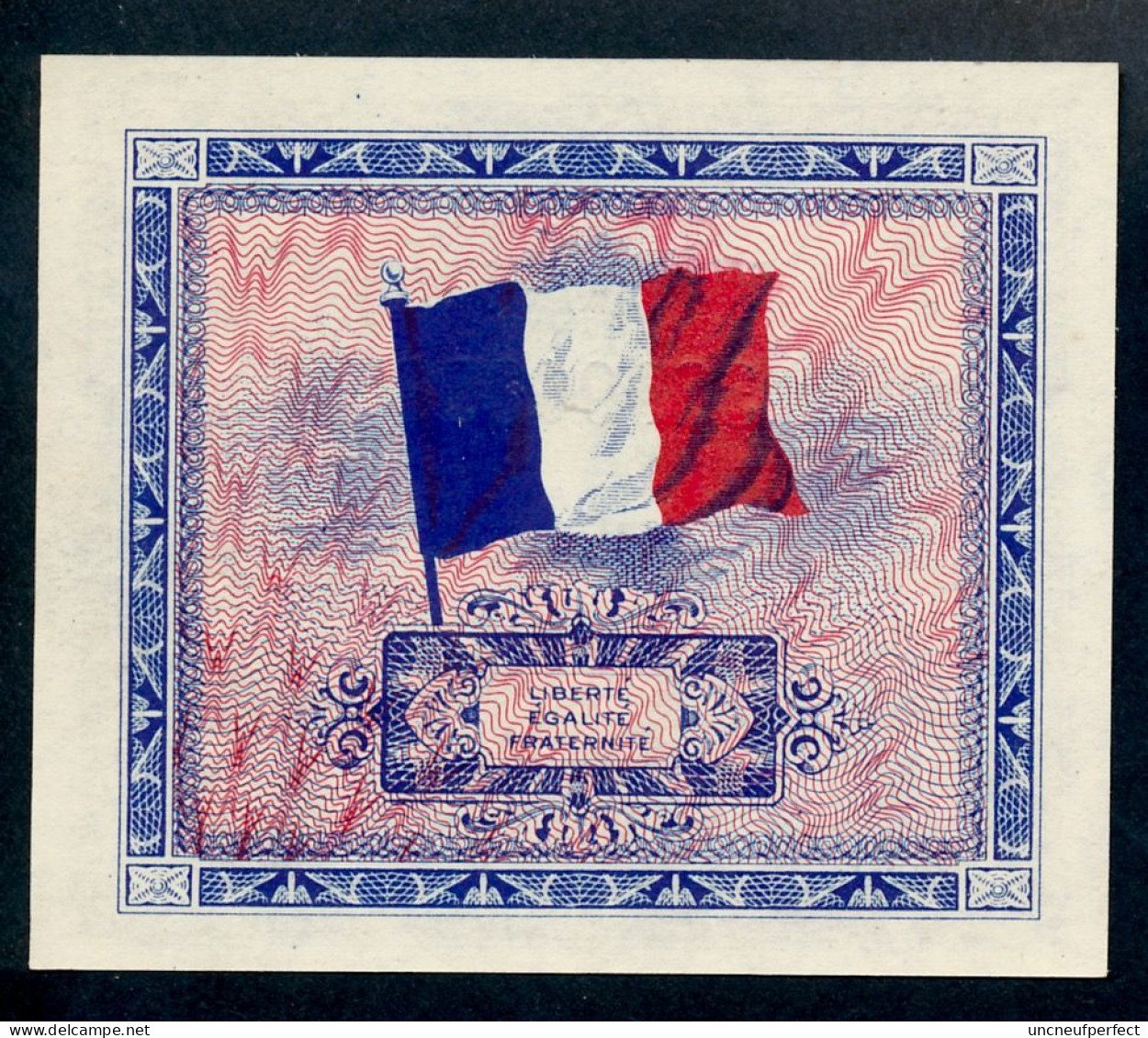 5 FRANCS 1944 Fayette VF.17-01 Sans Série  UNC NEUF - 1944 Drapeau/France