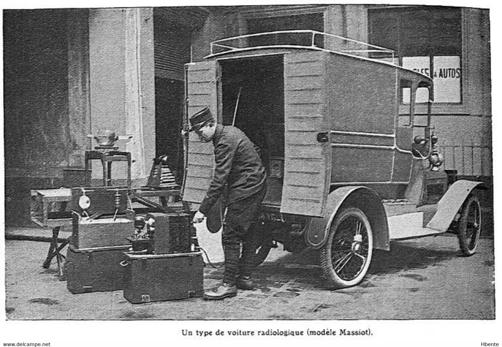 Voiture Radiologique (modèle Massiot) - Petite Curie (Photo) - Automobiles