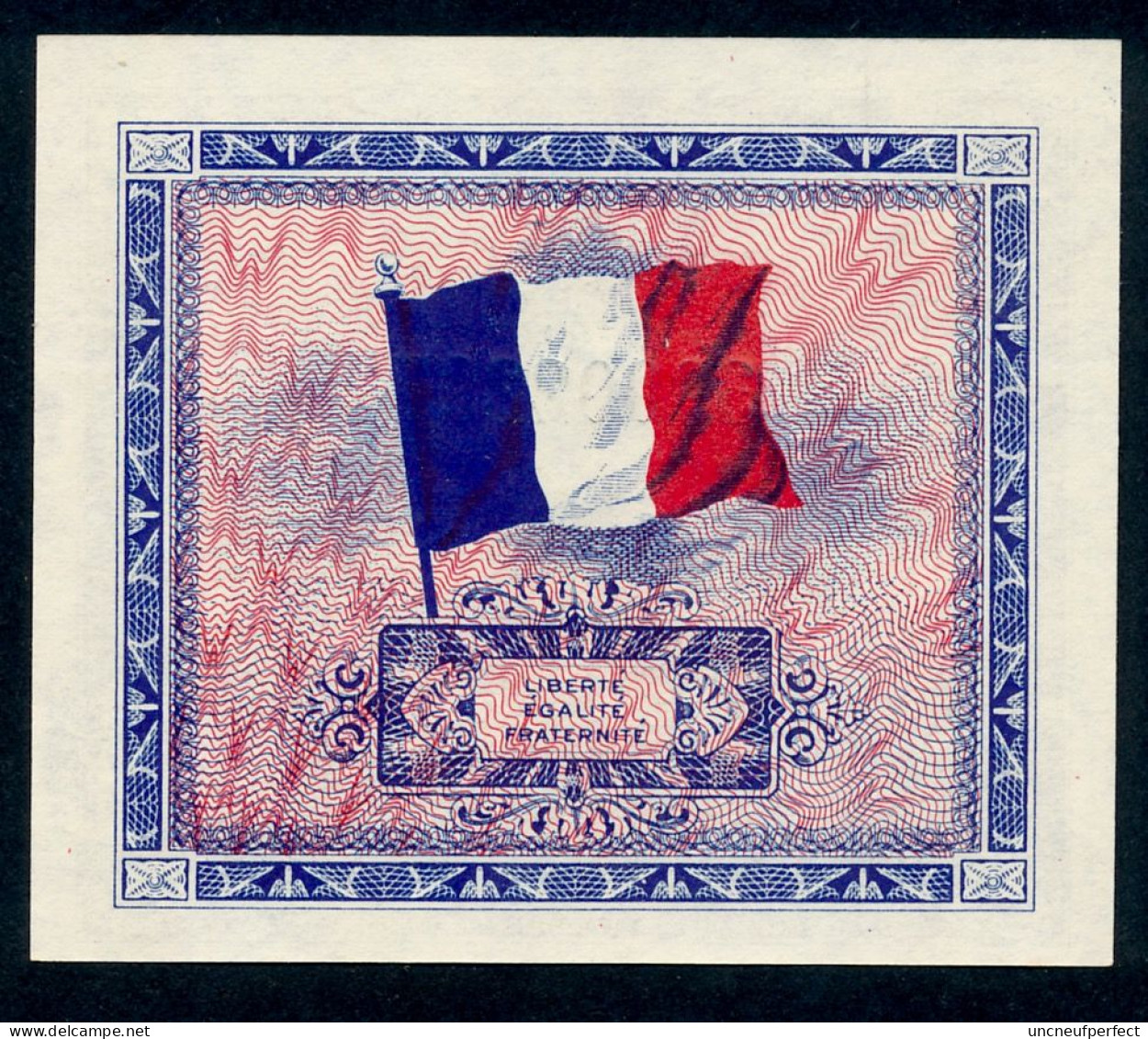 5 FRANCS 1944 Fayette VF.17-01 Sans Série  UNC NEUF - 1944 Drapeau/Francia