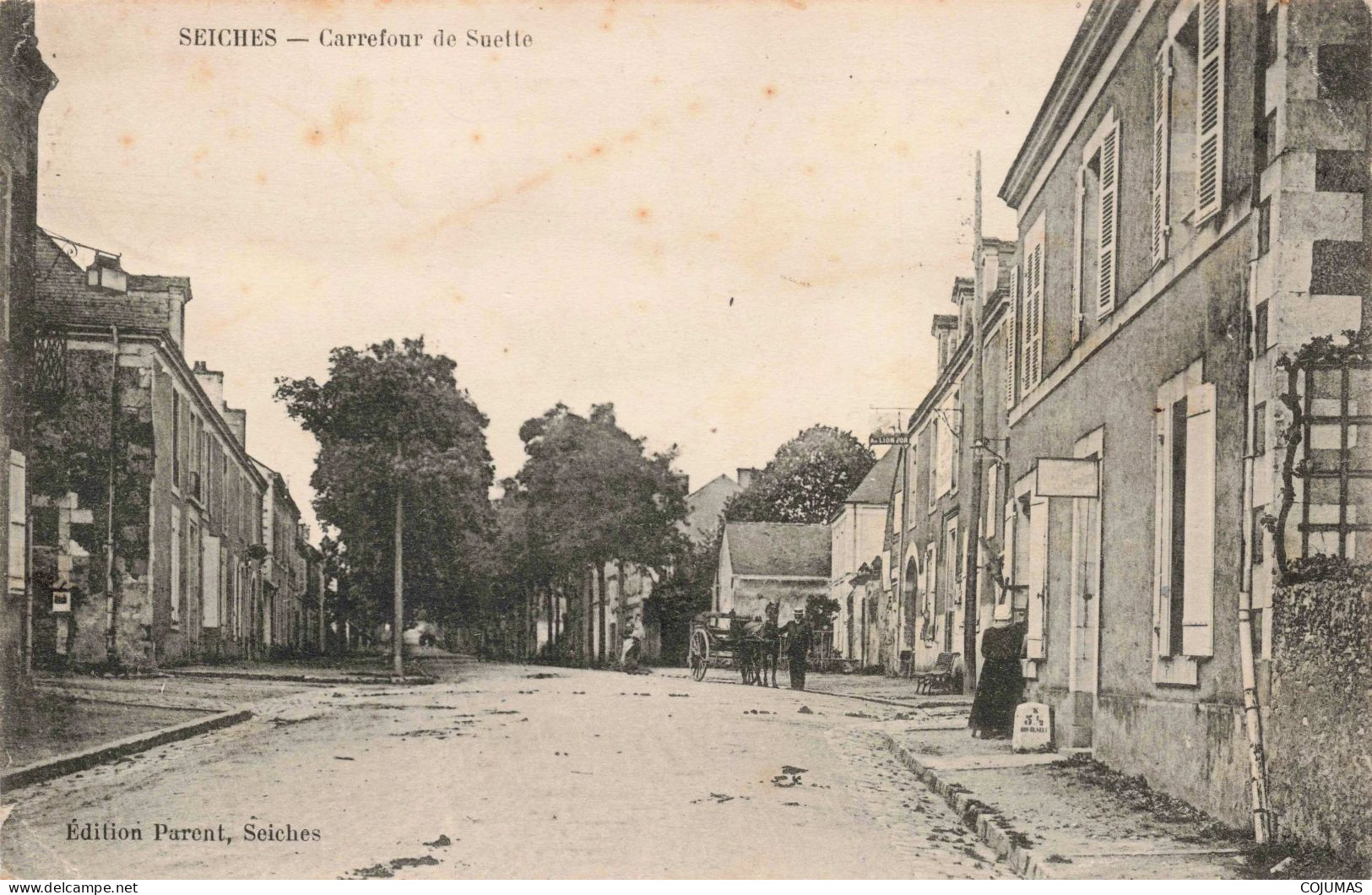 49 - SEICHES - S16904 - Carrefour De Suette - L23 - Seiches Sur Le Loir