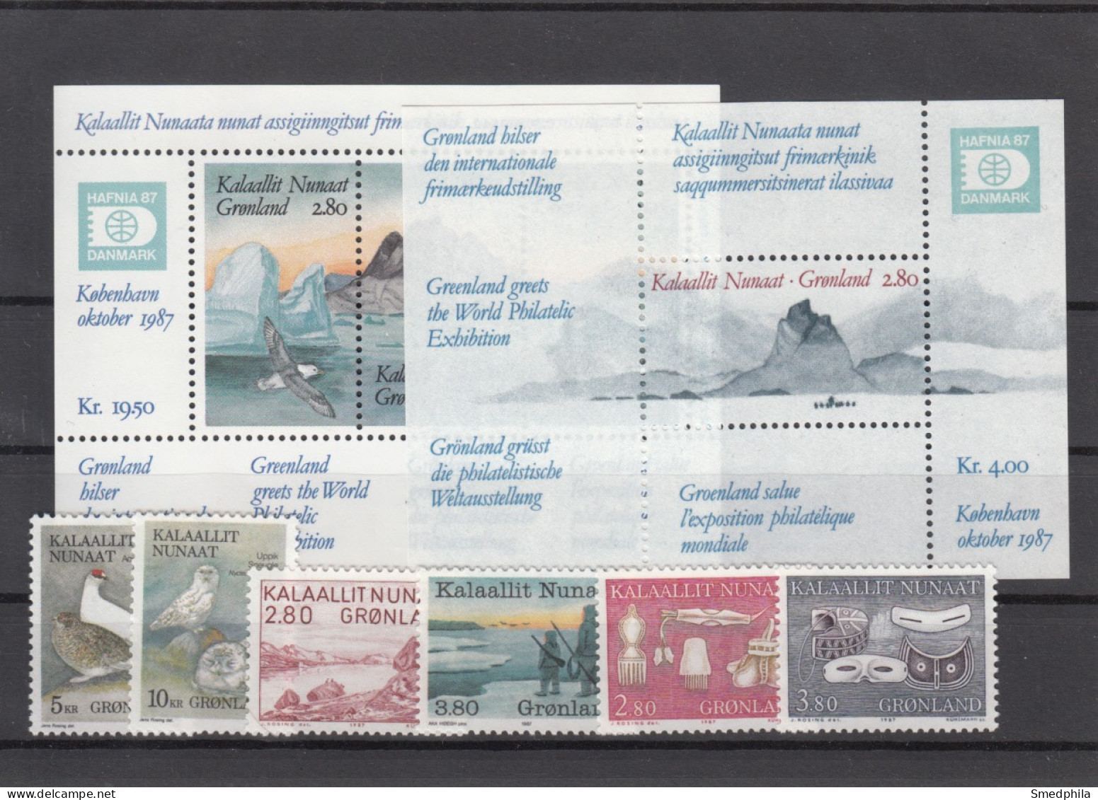 Greenland 1987 - Full Year MNH ** - Komplette Jahrgänge