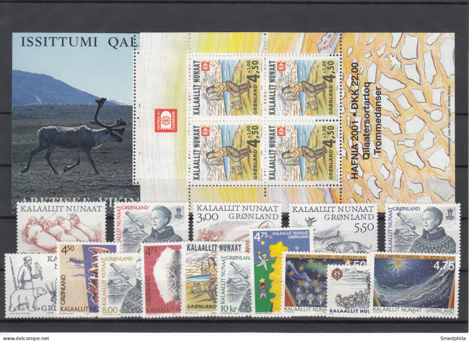 Greenland 2000 - Full Year MNH ** - Komplette Jahrgänge