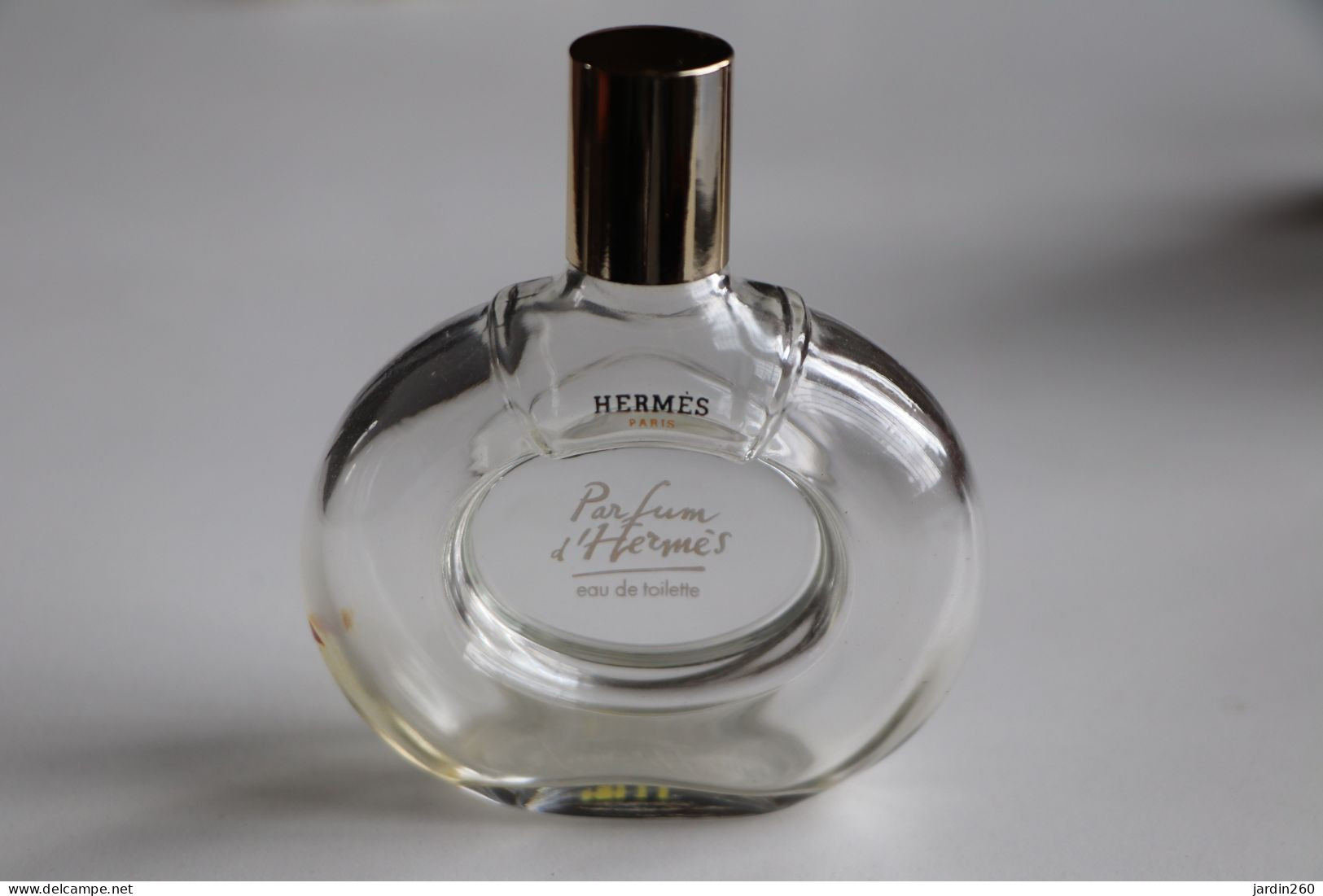 Flacons Vide De Parfum : "Parfum D'Hermès" - Flacons (vides)