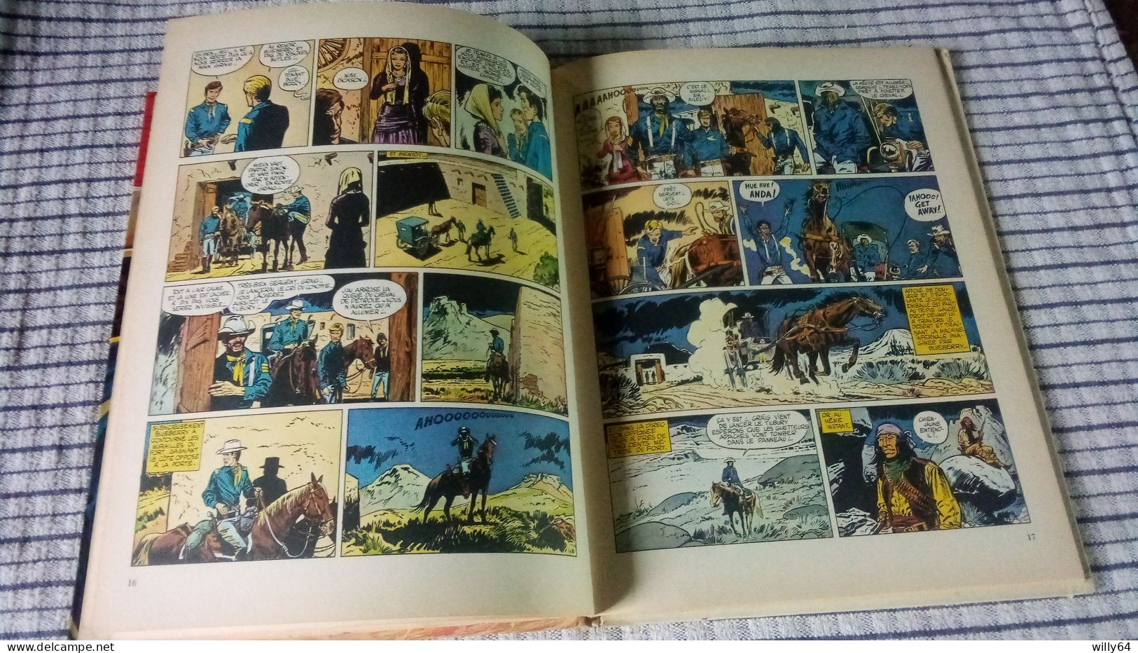 BLUEBERRY   " Tonnerre à L'Ouest "  DARGAUD  1977  TBE - Blueberry