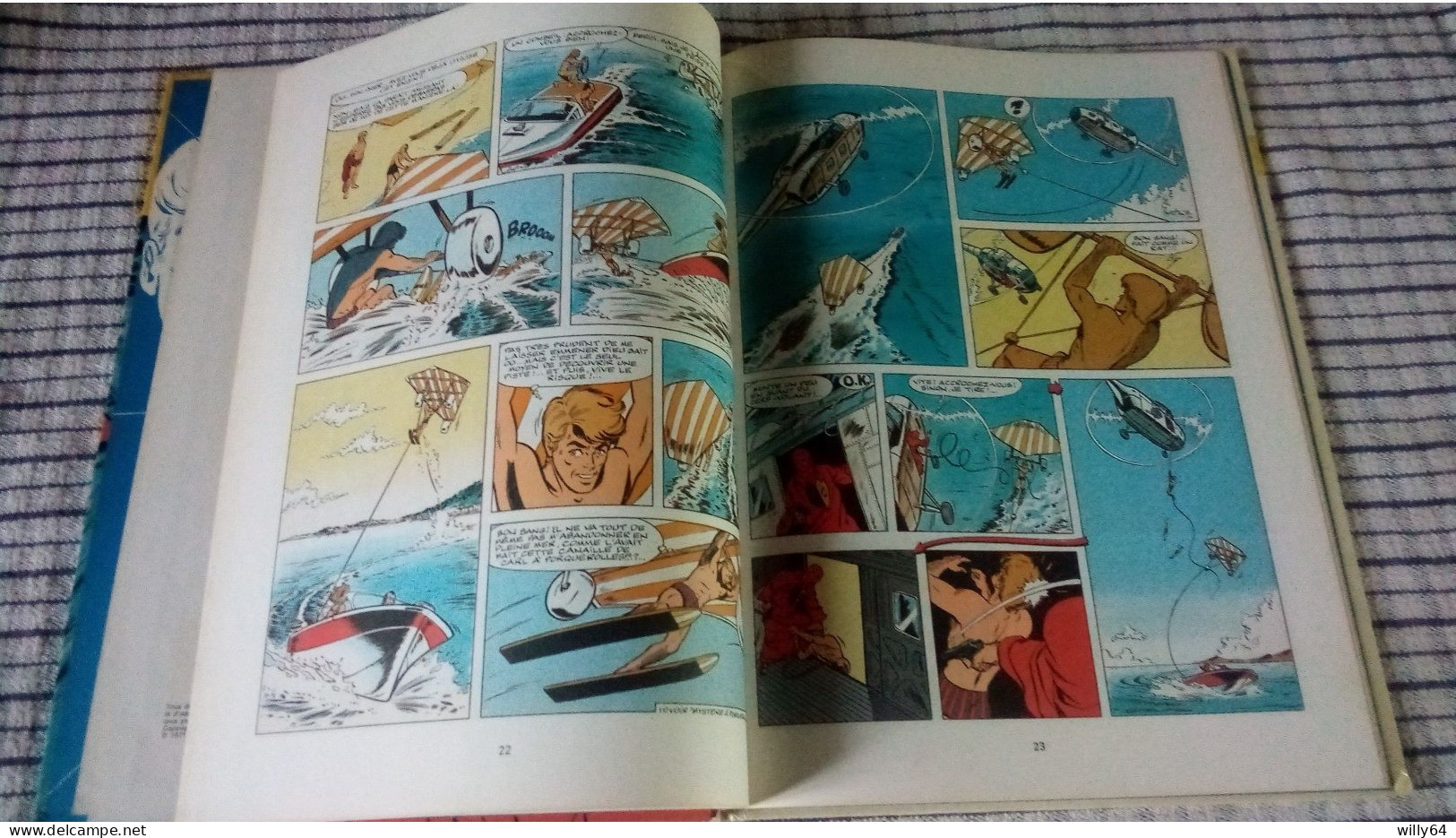 RIC HOCHET   " Les Compagnons Du Diable  " Une Histoire Du Journal TINTIN  1974    DARGAUD   TBE - Ric Hochet