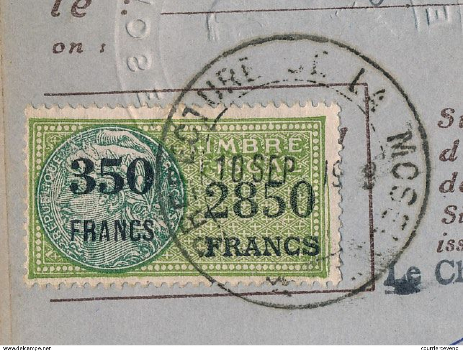 FRANCE - Passeport Préfecture Moselle 1959/1953, Visas USA, IRAN, HONK-KONG - Fiscaux France, Iran, Grande Bretagne - Storia Postale