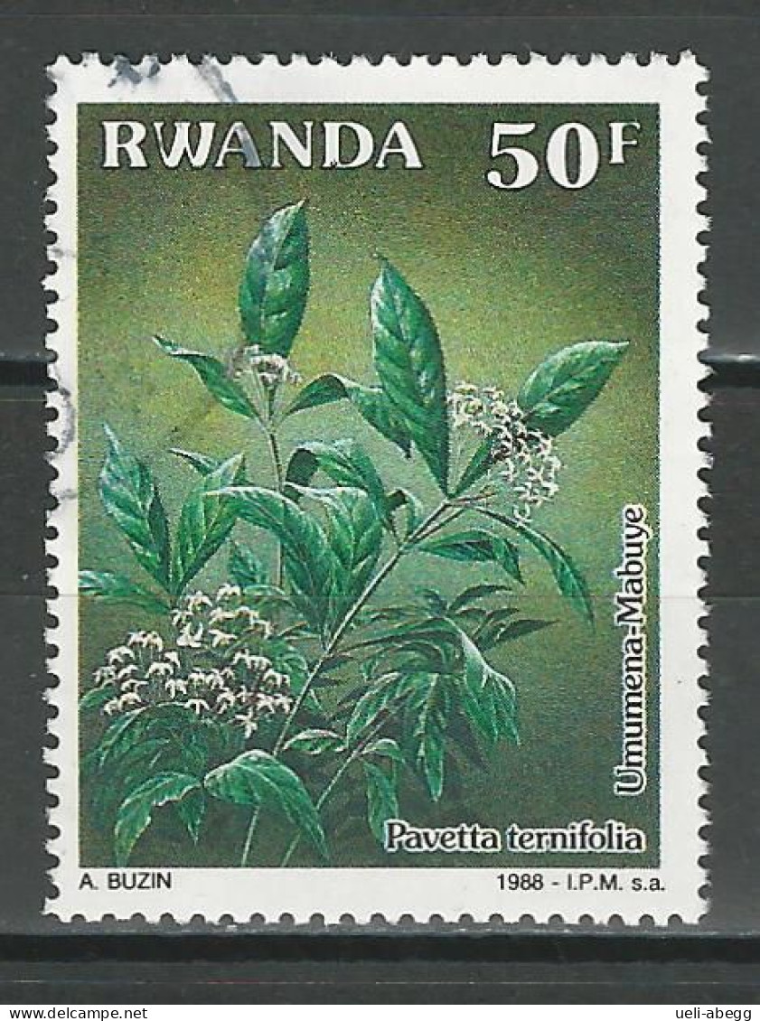 Ruanda 1989 Mi 1411 Used - Oblitérés