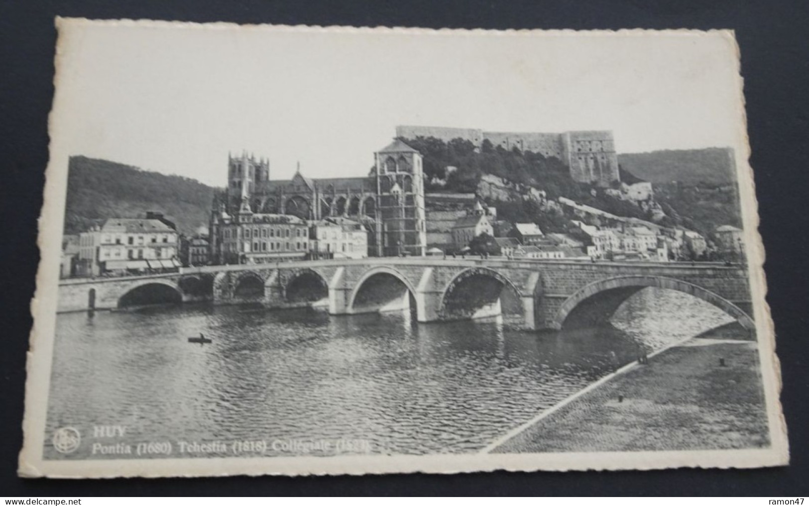 Huy - Pontia, Tchestia, Collégiale - Edit. Photo G. Bodeau, Huy - Huy