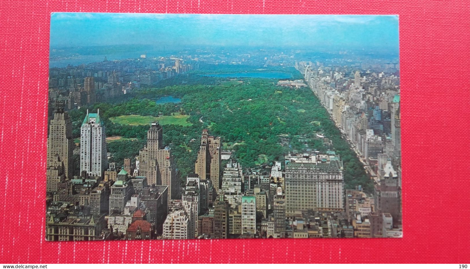 New York City.Central Park As Seen From The RCA Observatory - Central Park