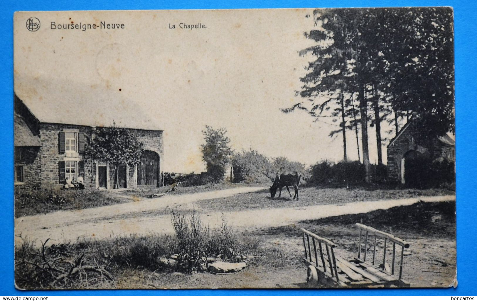 Bourseigne-Neuve 1911: La Chapelle Animée. Rare - Gedinne
