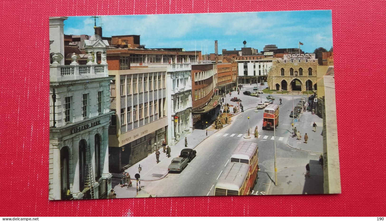 Southampton.Bargate And High Street.Bus - Southampton