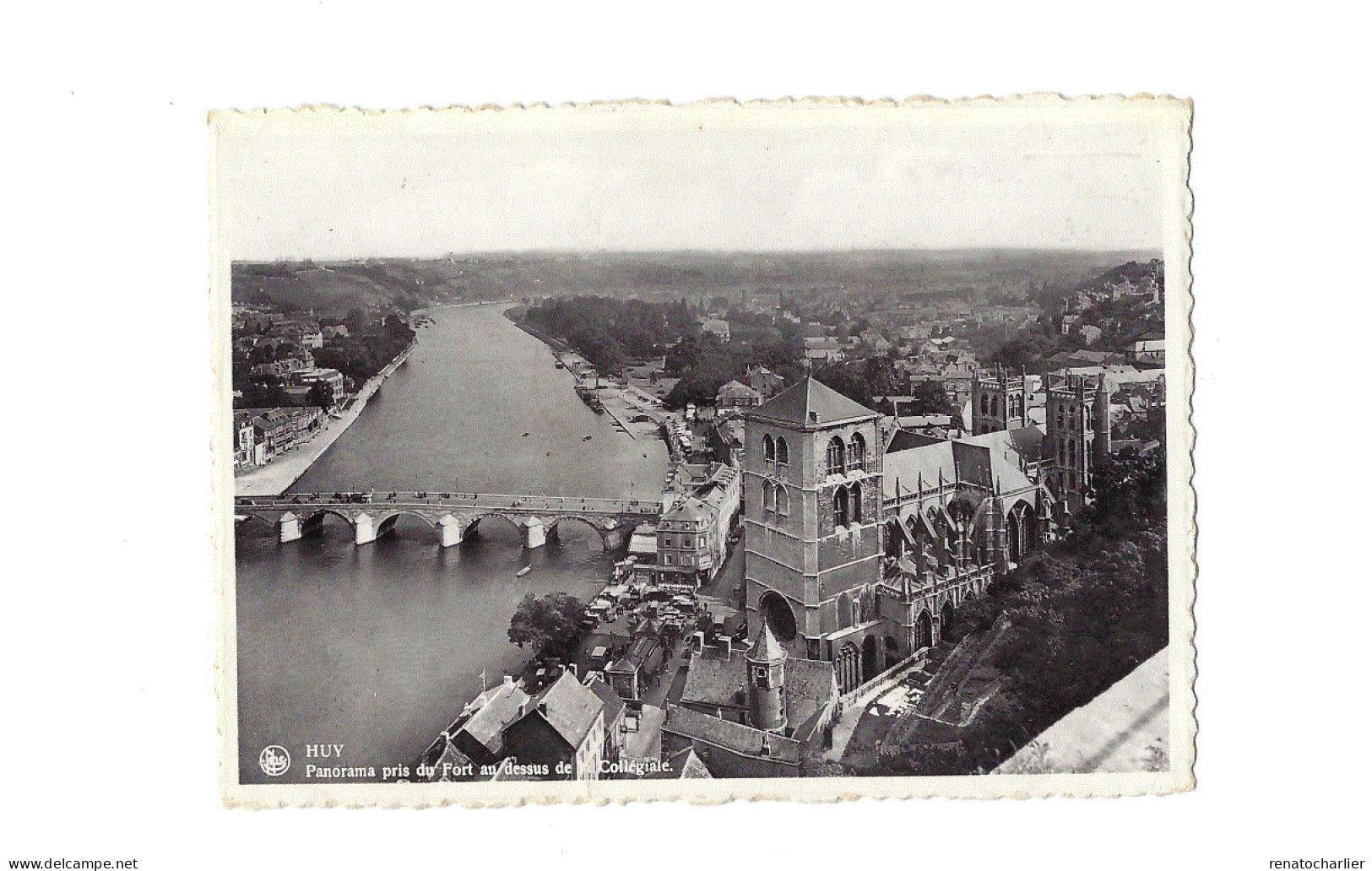 Panorama Pris Du Fort Au-dessus De La Collégiale. - Huy