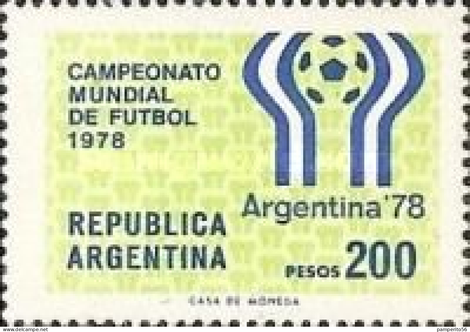 ARGENTINA - AÑO 1978 - Fútbol. Campeonato Mundial. Argentina'78 - Used Stamps