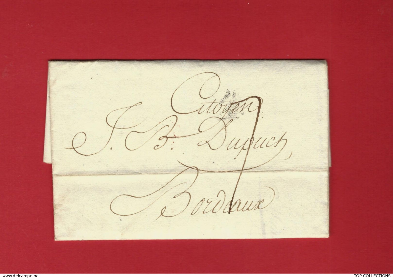 1801 MARINE FOURNITURES  Mèches De Guerre   & Brai De Goudron  Dupuch Bordeaux Pour Michel Fr. Banque  V. HISTORIQUE - 1800 – 1899