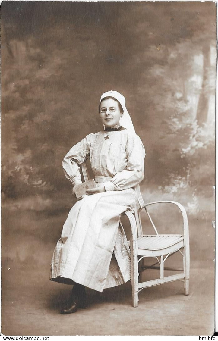 Carte Photo - Infirmière - Santé