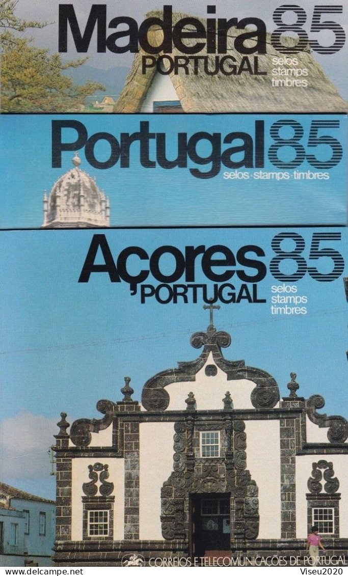 1985 Portugal Azores Madeira Complete Year MNH Stamps. Année Compléte NeufSansCharnière. Ano Completo Novo Sem Charneira - Annate Complete