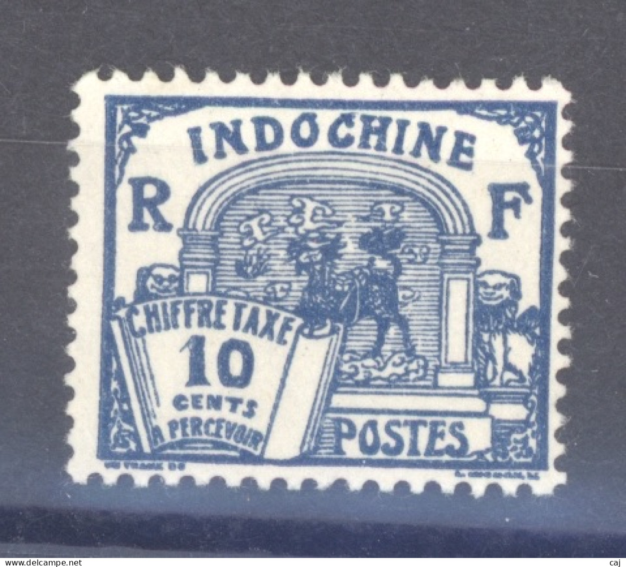 Indochine  -  Taxes  :  Yv  52  * - Impuestos