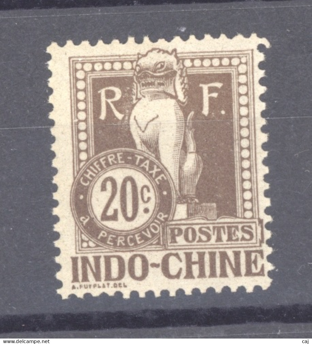 Indochine  -  Taxes  :  Yv  10  * - Timbres-taxe