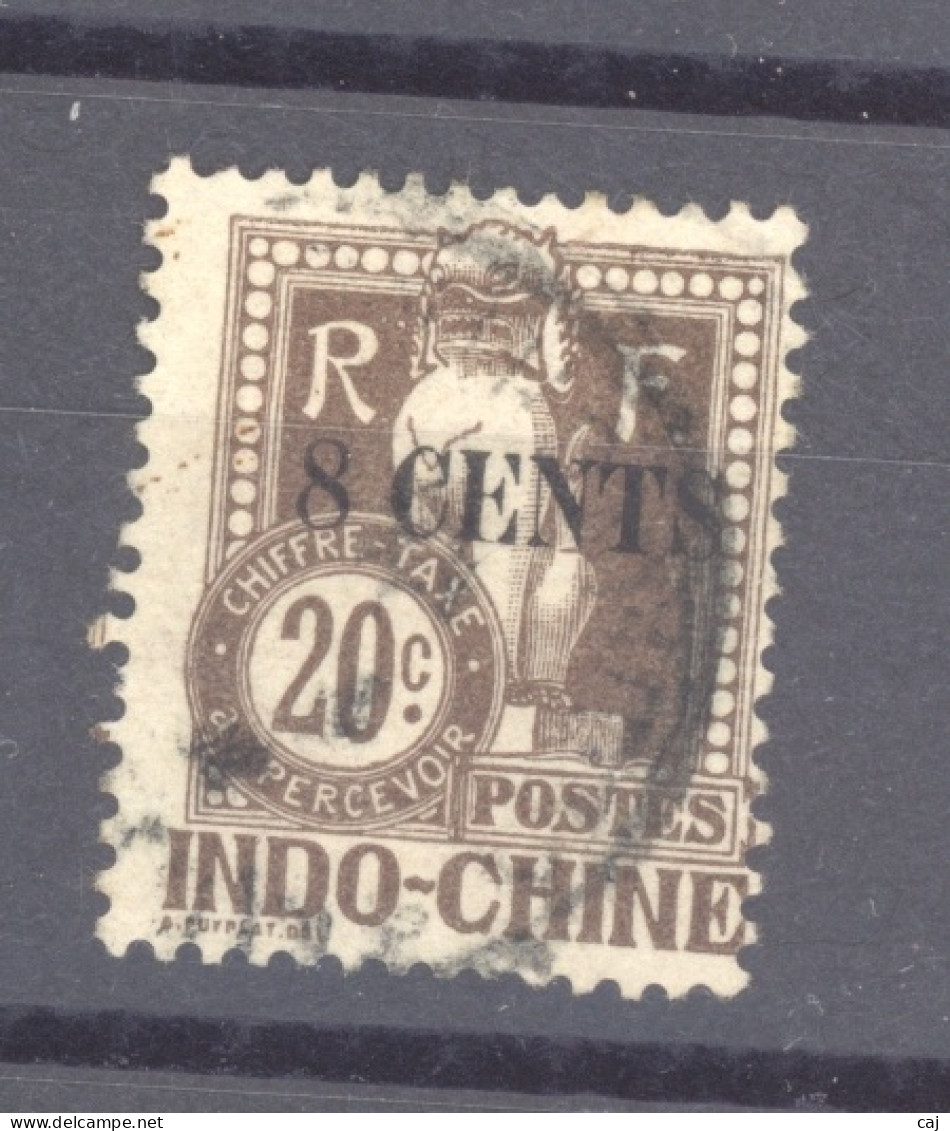 Indochine  -  Taxes  :  Yv  23  (o) - Postage Due
