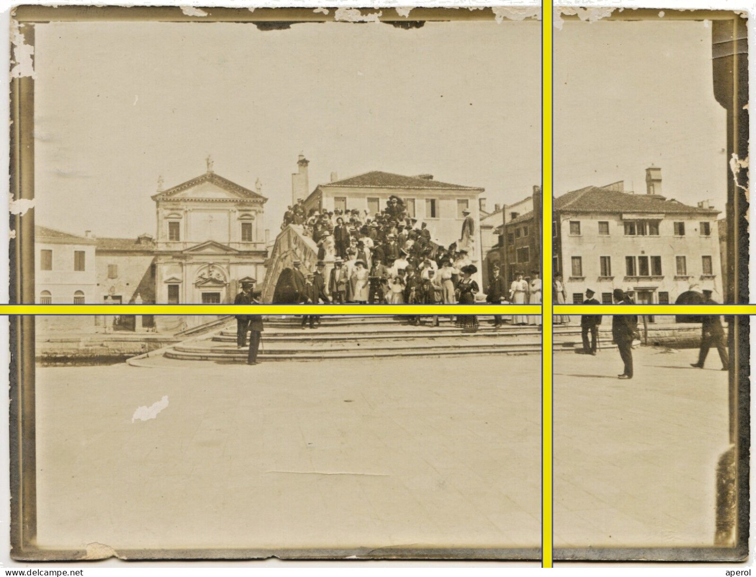 1910 - CHIOGGIA - CERIMONIA Su Ponte Di Vigo - Fotografia ( Venezia ) - Chioggia