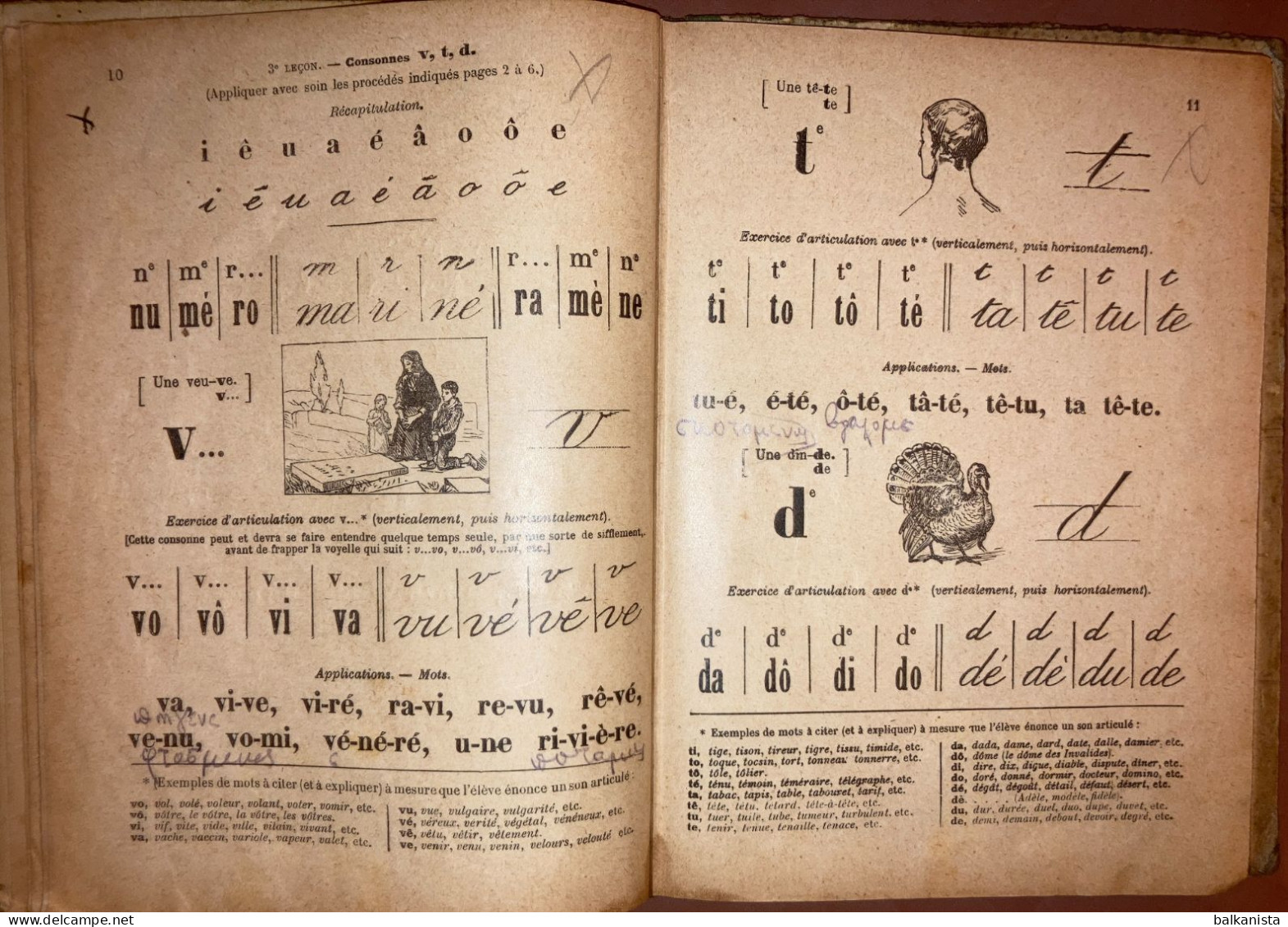 Syllabaire - Regimbeau Lecture, Ecriture, Orthographe Nouvelle Methode Simplifiant L'Enseignement De La Lecture - Kataloge