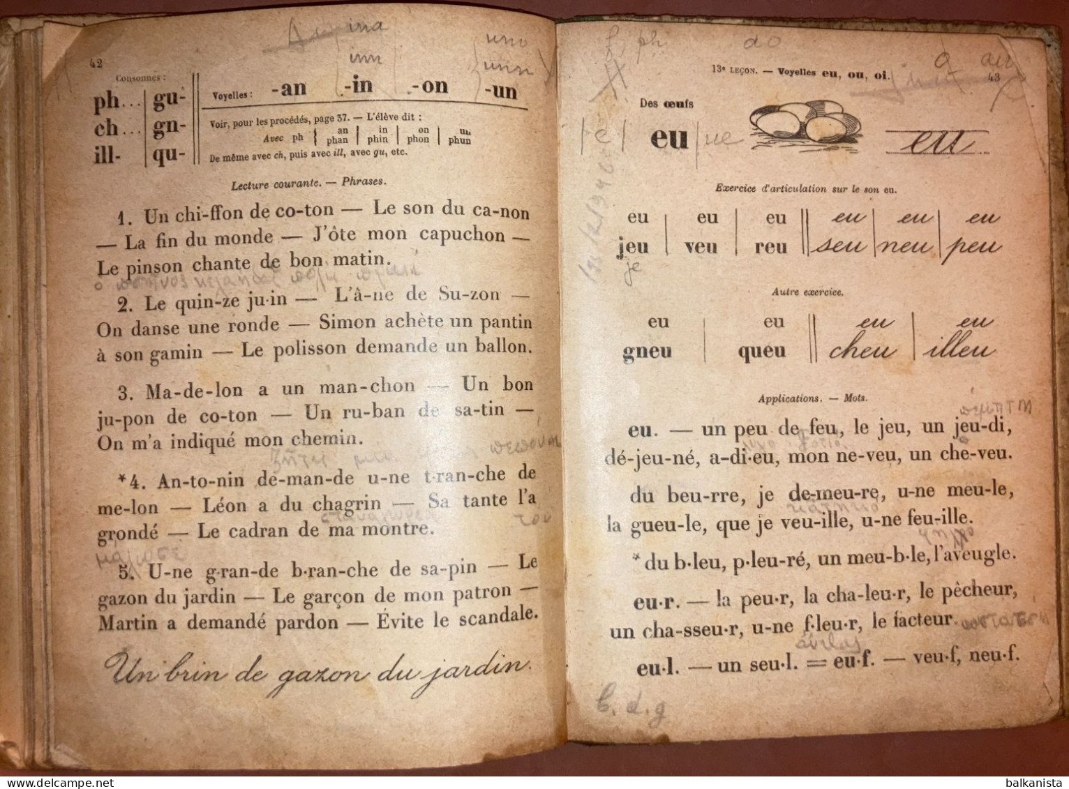 Syllabaire - Regimbeau Lecture, Ecriture, Orthographe Nouvelle Methode Simplifiant L'Enseignement De La Lecture - Catalogi