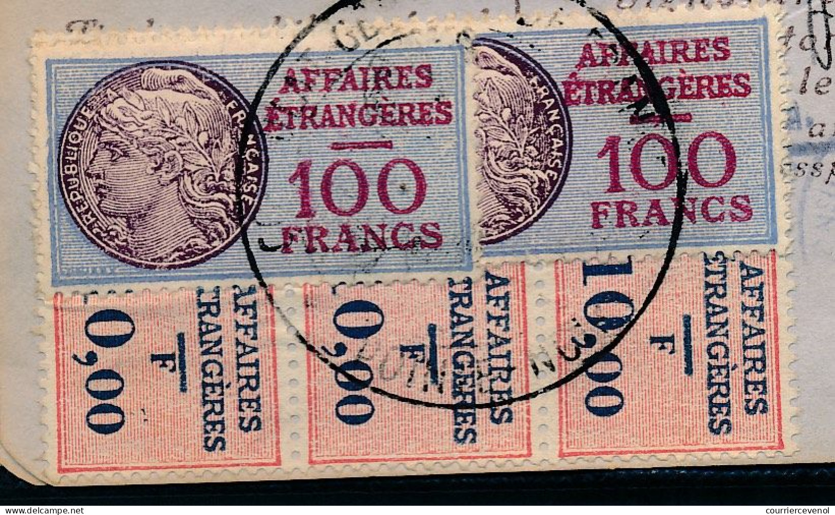 FRANCE - Passeport Délivré à Pointe Noire (Congo Français) 1964 - Visas France, Portugal, Congo - Storia Postale