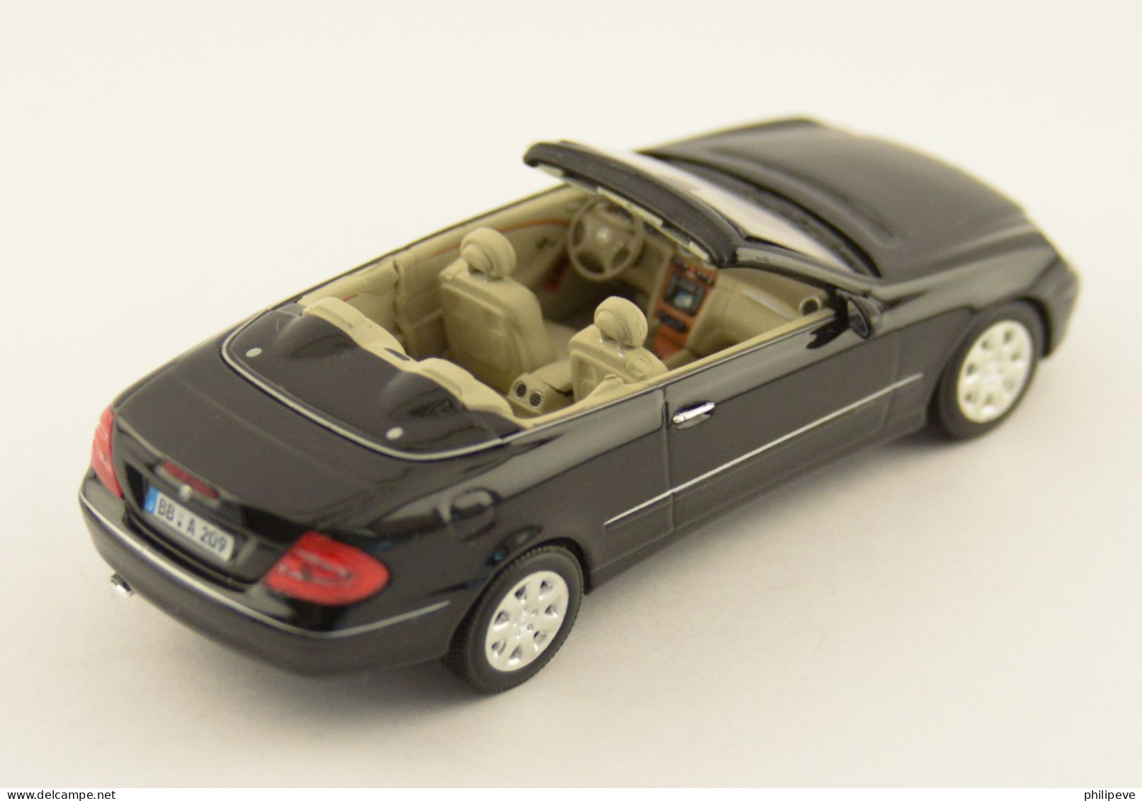 MERCEDES-BENZ CLK-Klasse Cabriolet 2003 - MINICHAMPS 1:43 - Minichamps