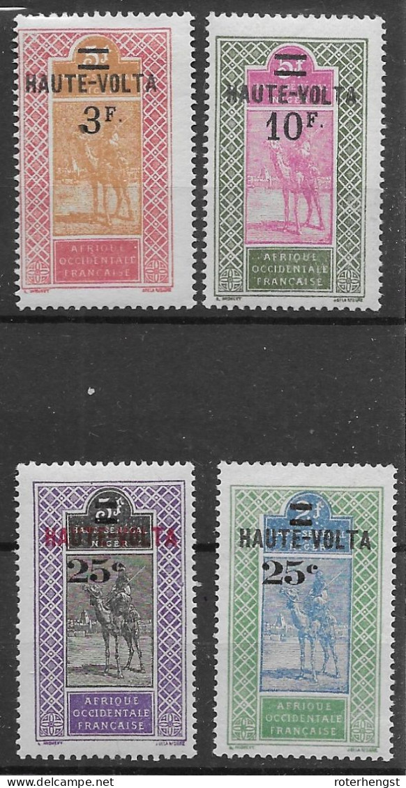 Haute-Volta Mnh ** Neuf Sans Charnieres (4 Stamps From 1924-27) - Ongebruikt