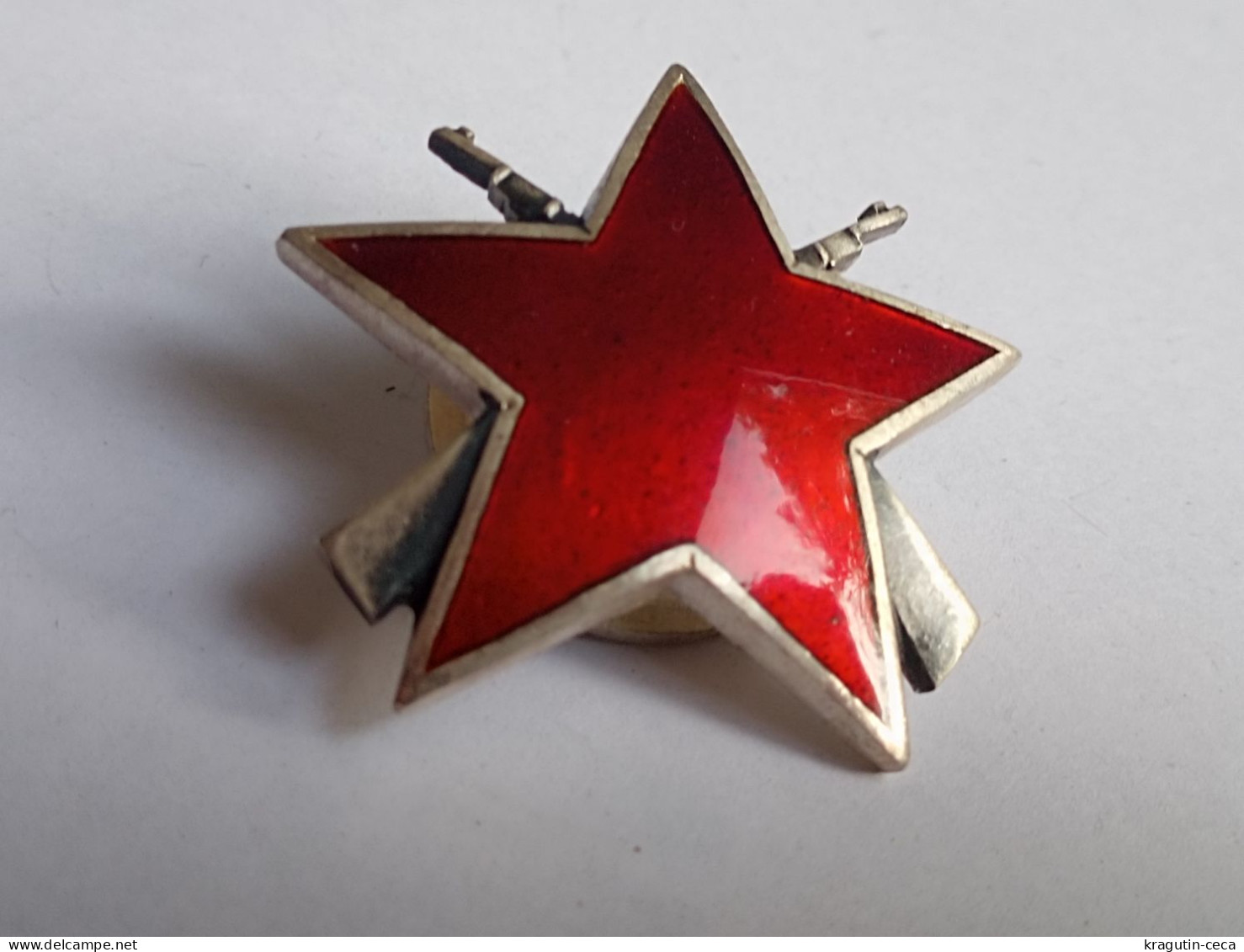 Yugoslavia JNA Order Of Partisan Star With CROSSED RIFLES 2nd Class Monetni Dvor USSR RUSSIA  With Number - Altri & Non Classificati