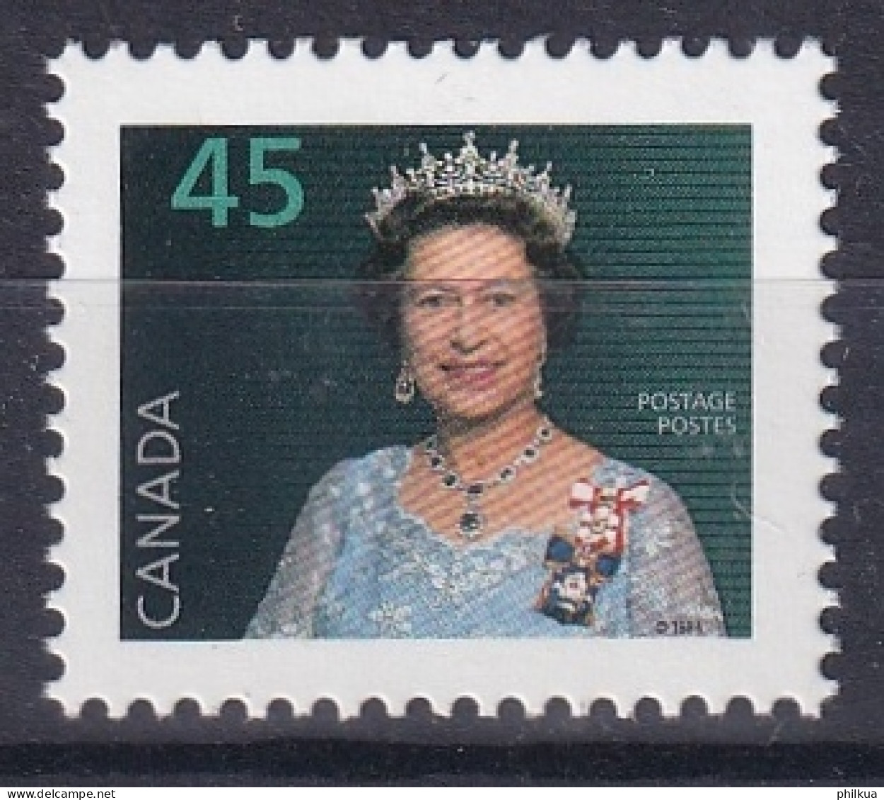 MiNr. 1496 Kanada (Dominion) 1995, 31. Juli. Freimarke: Königin Elisabeth II. - Postfrisch/**/MNH  - Neufs