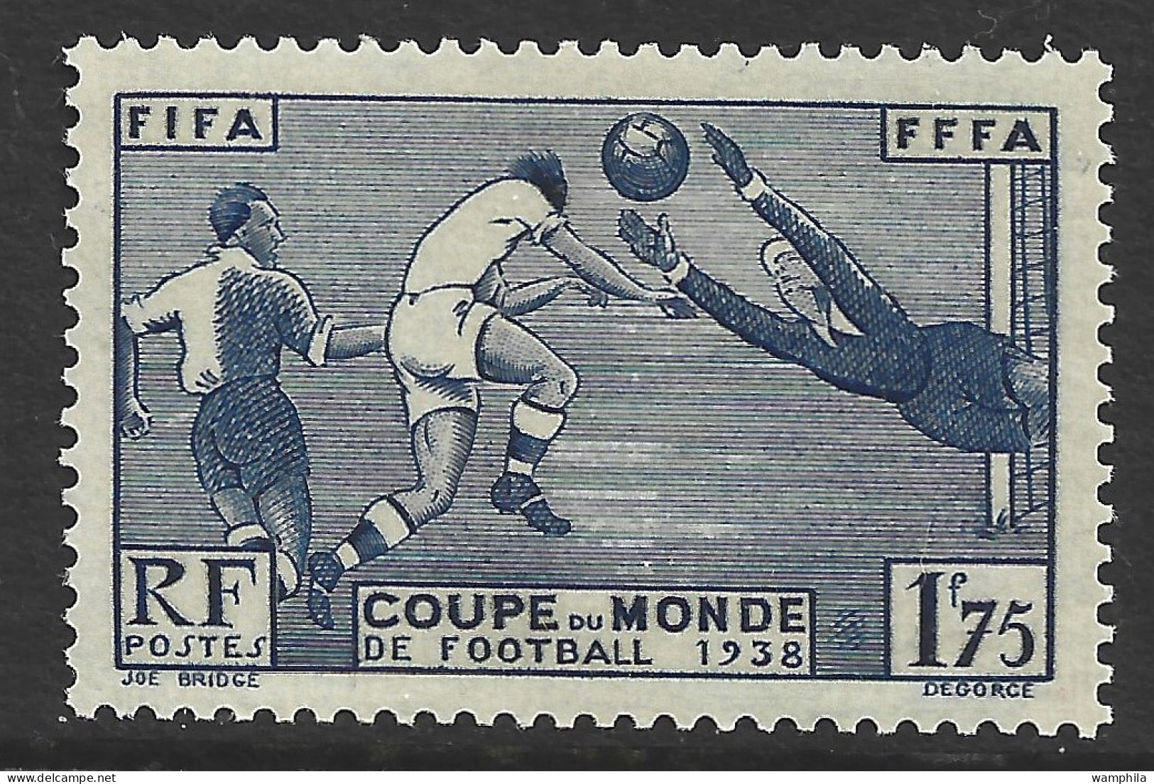 N° 396 Football Neuf ** Cote 35€ - 1938 – Francia