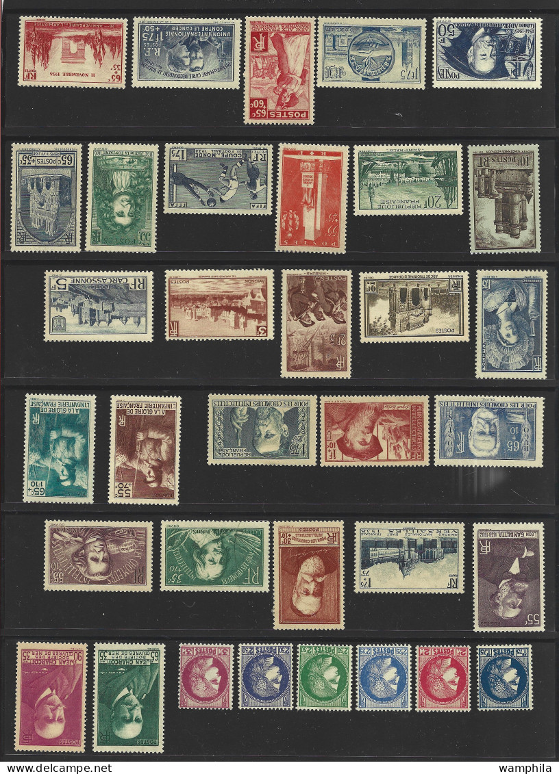 Année 1938 Complète 52 Timbres * Cote 378€ - ....-1939