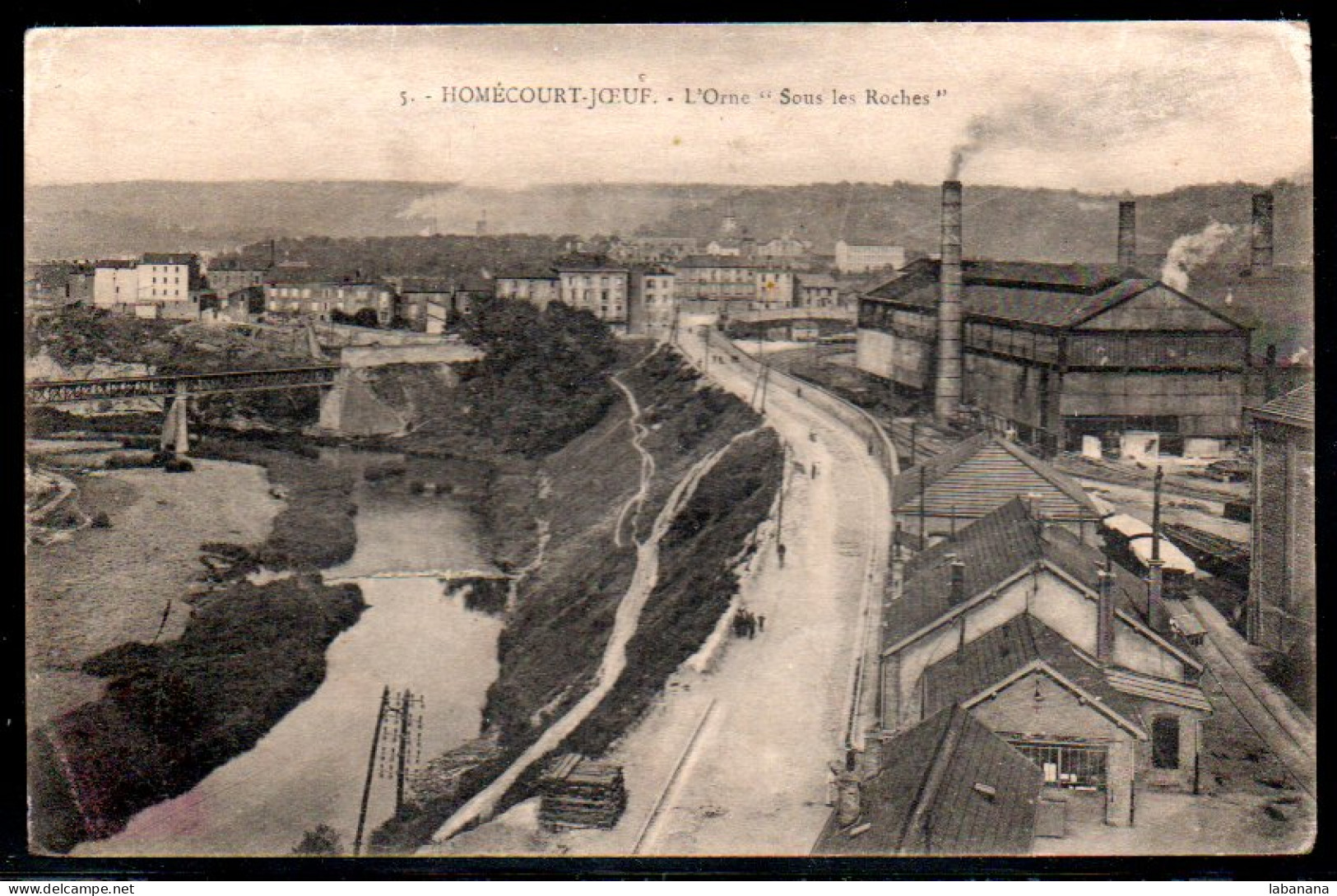 54-Homécourt-Joeuf, L'Orne Sous Les Roches - Homecourt