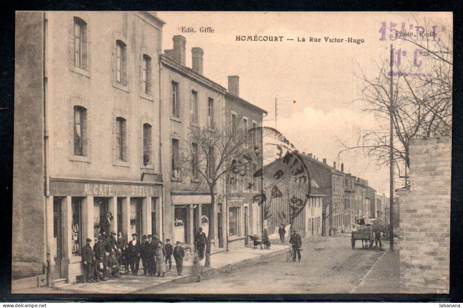 54-Homécourt, La Rue Victor Hugo - Homecourt