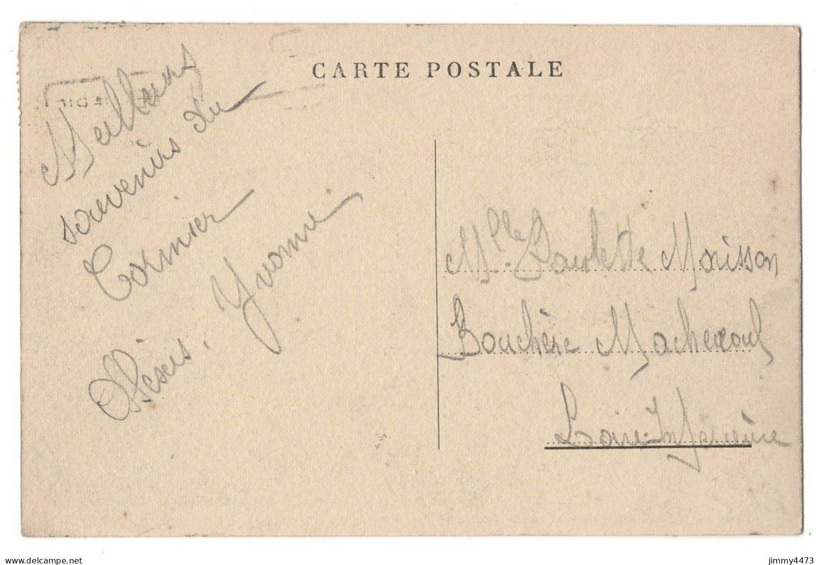 CPA - Route Du Cormier à Port-Giraud (Loire Inf.) En 1938 ( LA PLAINE SUR MER ) Edit. P. Fréor La Montagne - La-Plaine-sur-Mer